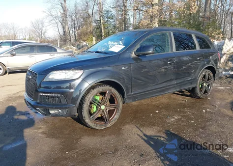 2013 Audi Q7 3.0T S Line Prestige z USA, uszkodzony, nr VIN WA1DGAFE6DD004939